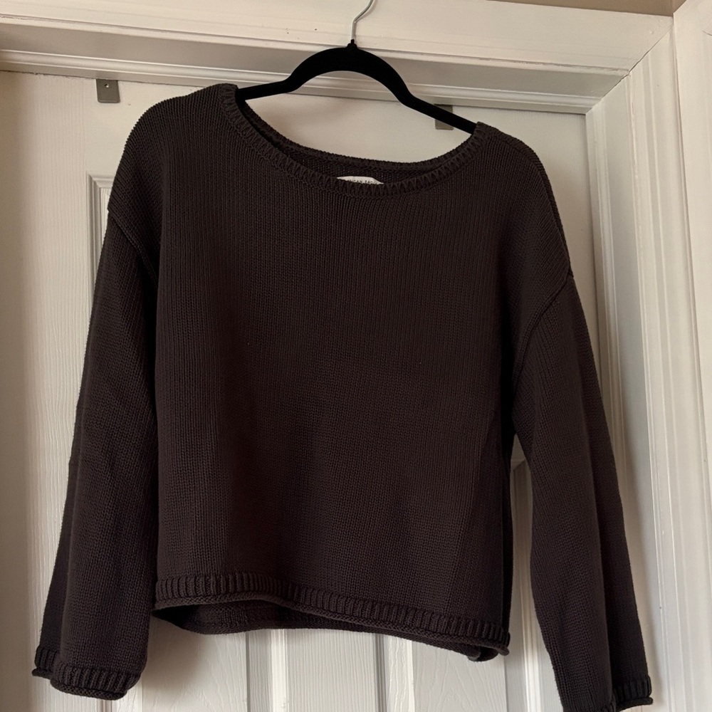 American Eagle Dark Knit Sweater